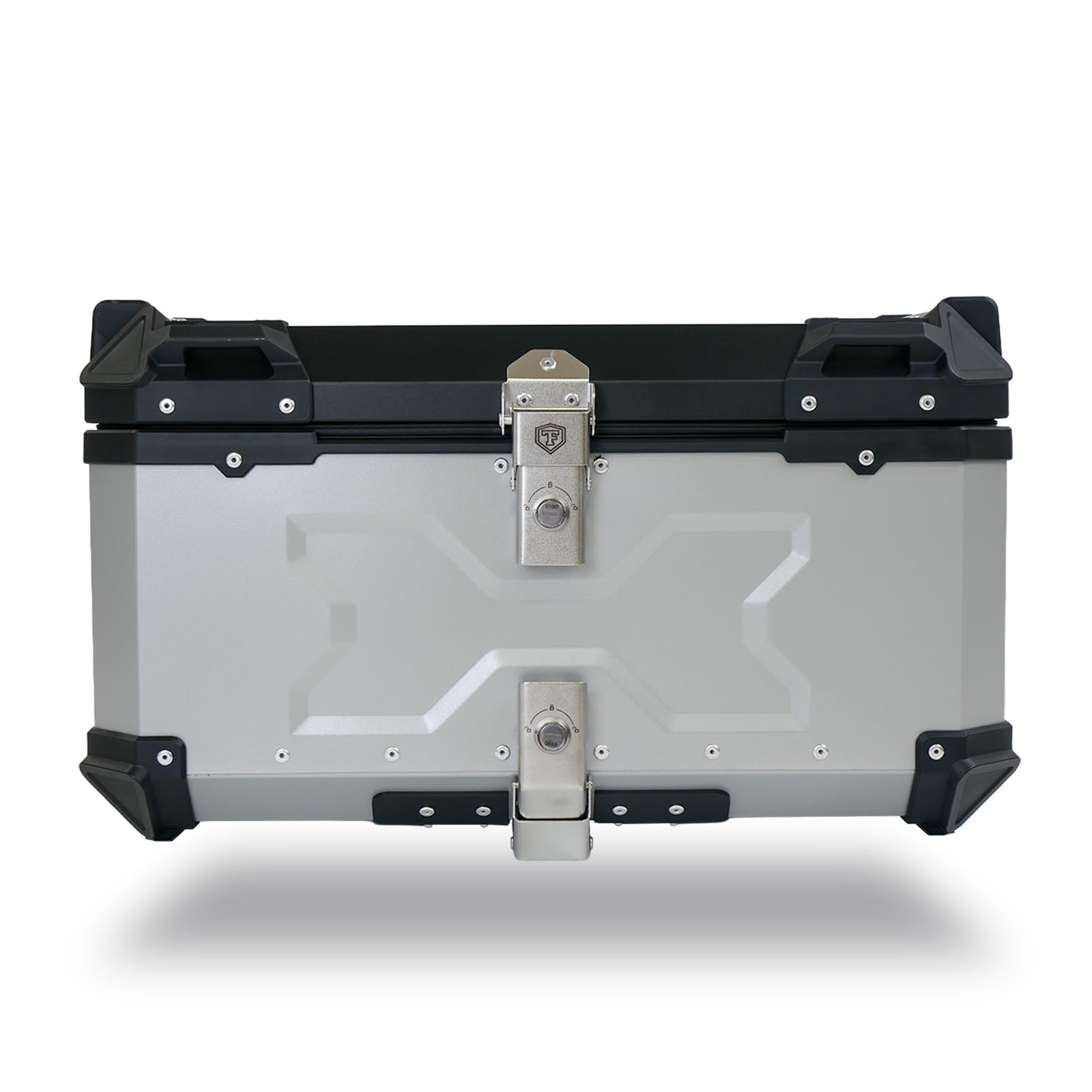 未使用中古美品　65L　バイクリアボックス アルミ制　シルバー Amazon | 【選ばれる、理由がある。安心の日本企業。】【 65L 】 ONE
